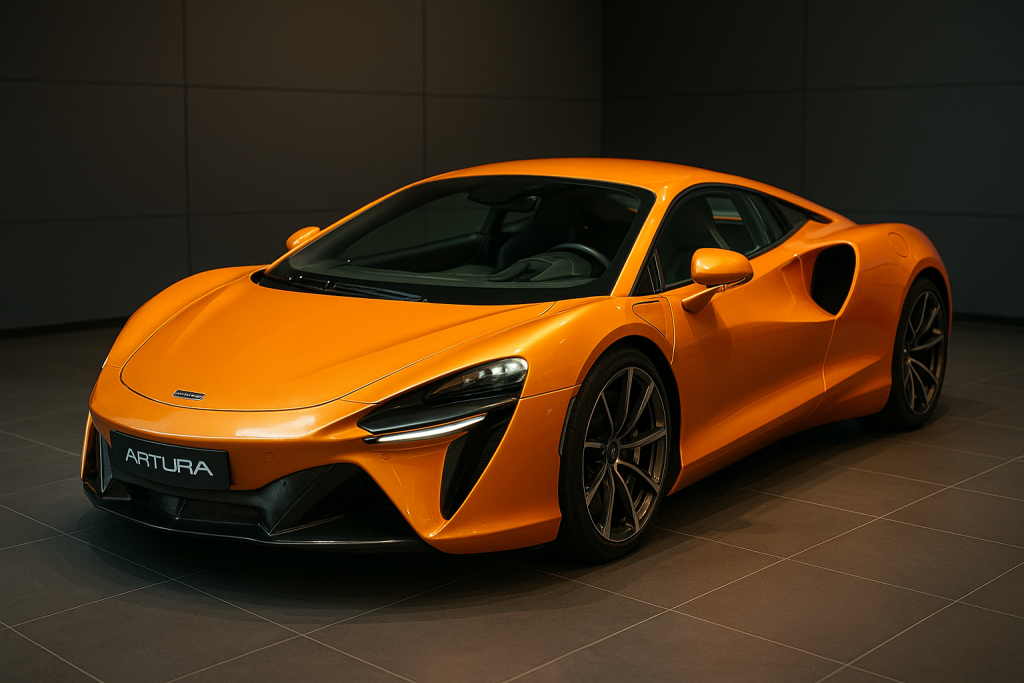 Supercarro McLaren com personalização automóvel de luxo através da MSO